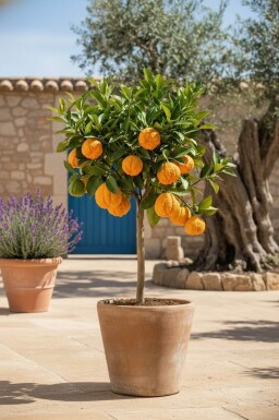 Orangenbaum / Citrus Sinensis Ministamm 60-80 cm