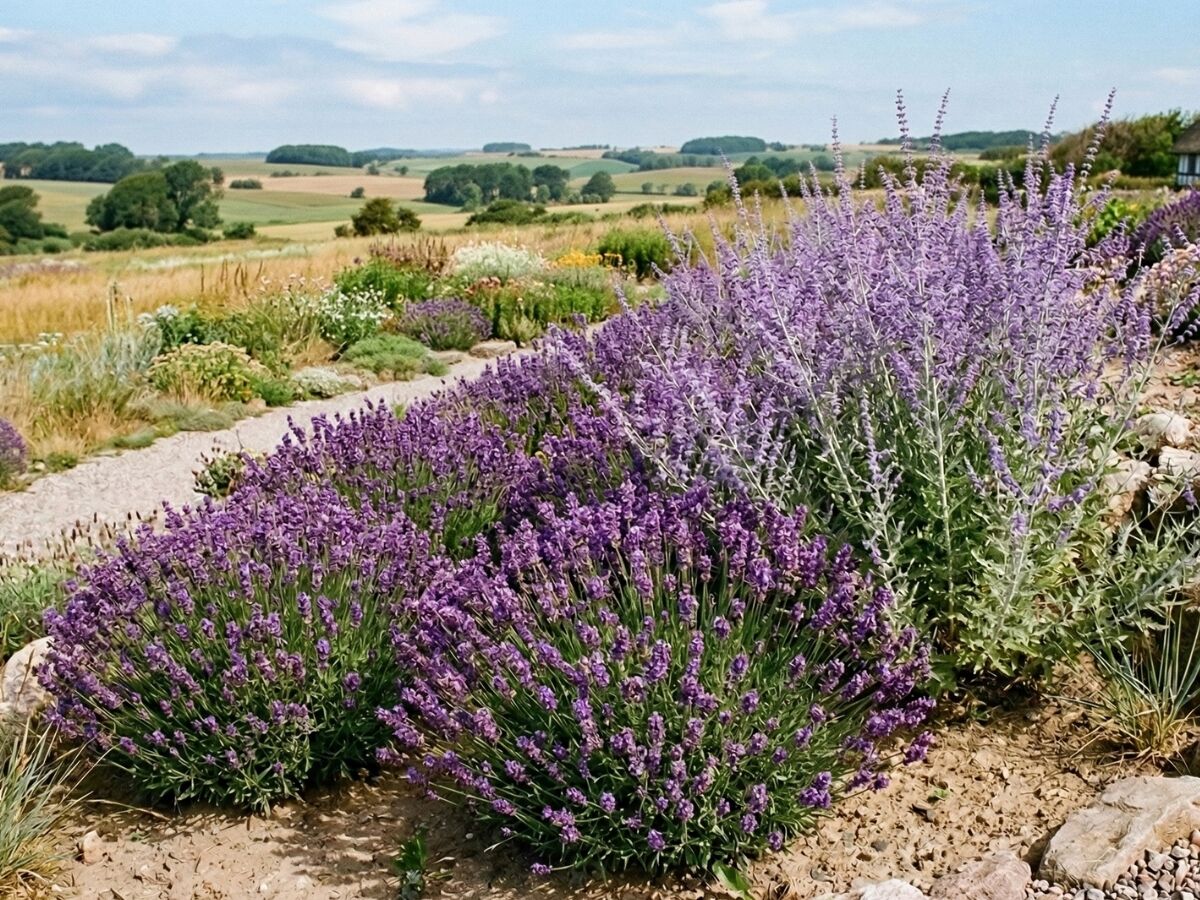 So gestalten Sie einen maritimen Garten image